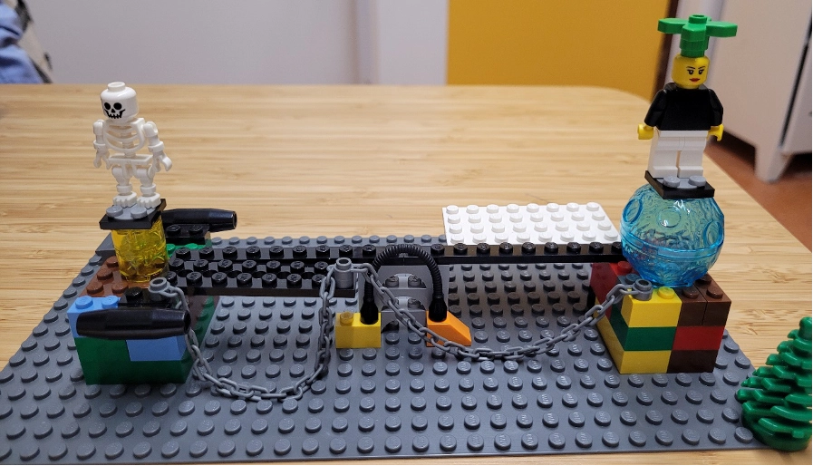 Legobouwwerk om activerend te leren - formartief evalueren