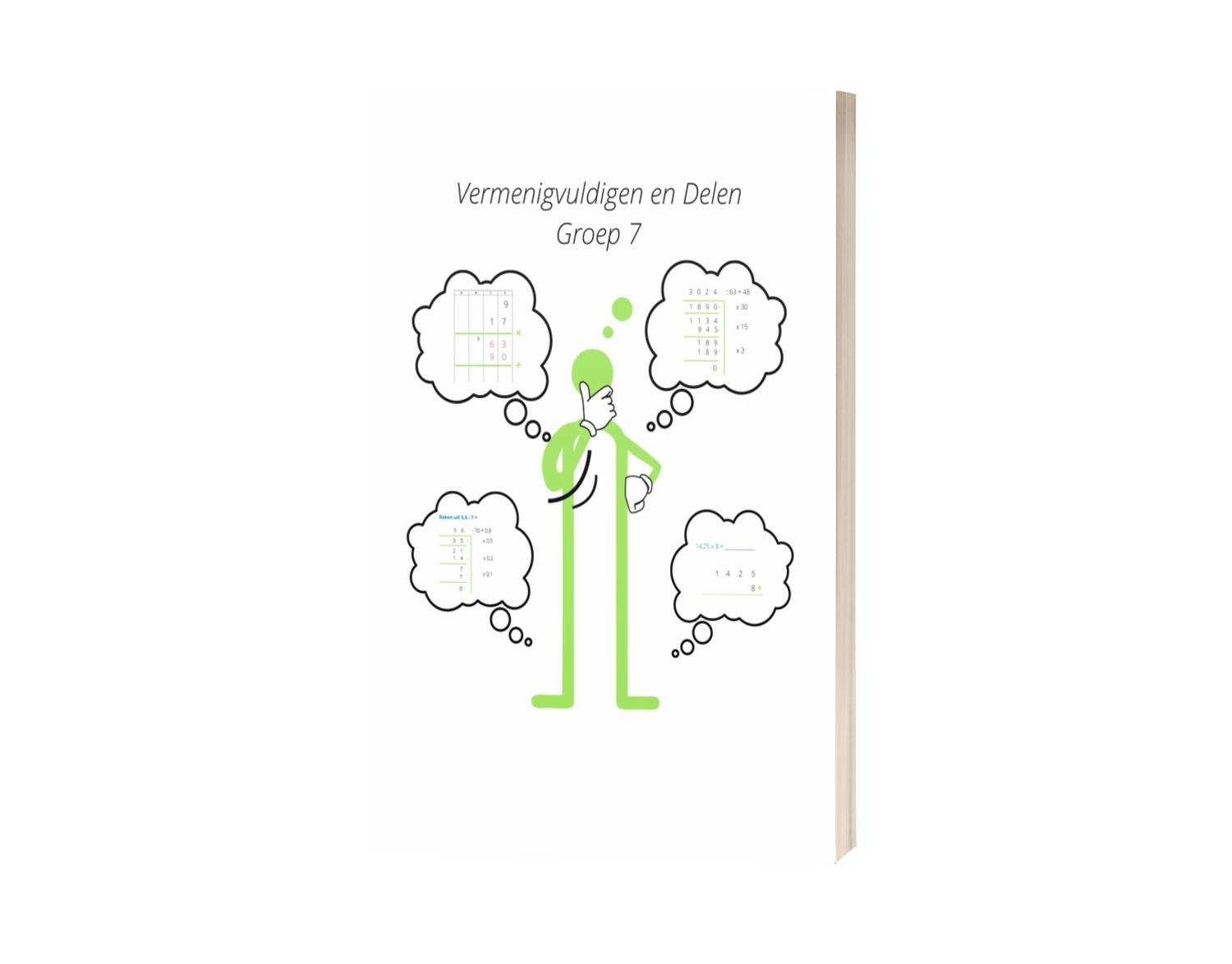 Werkboek Vermenigvuldigen en Delen - Groep 7