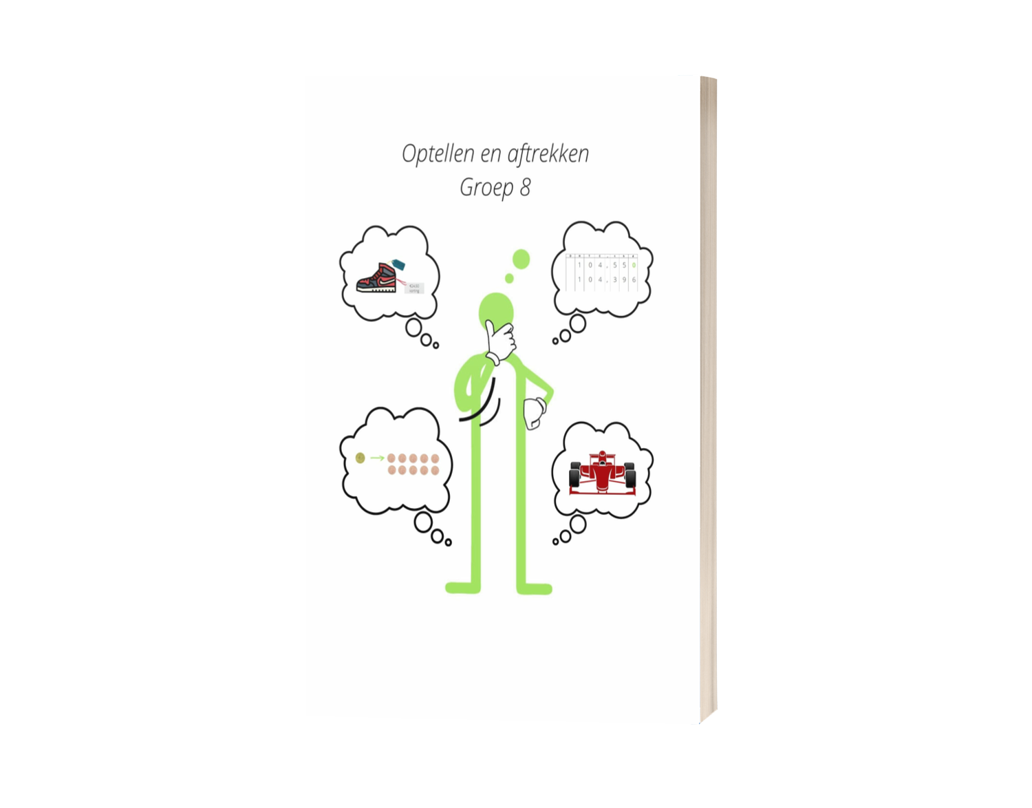 Werkboek Optellen & Aftrekken groep 8