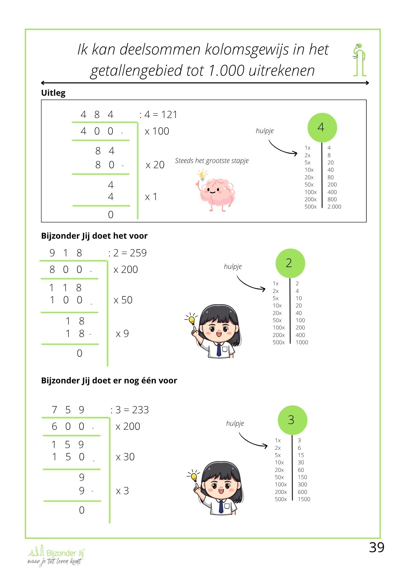 Werkboek Vermenigvuldigen en Delen - Groep 6 - Afbeelding 7