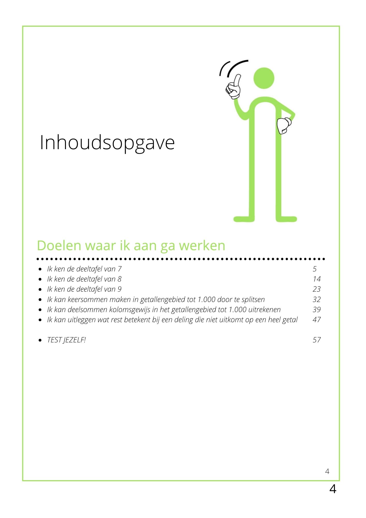 Werkboek Vermenigvuldigen en Delen - Groep 6 - Afbeelding 2