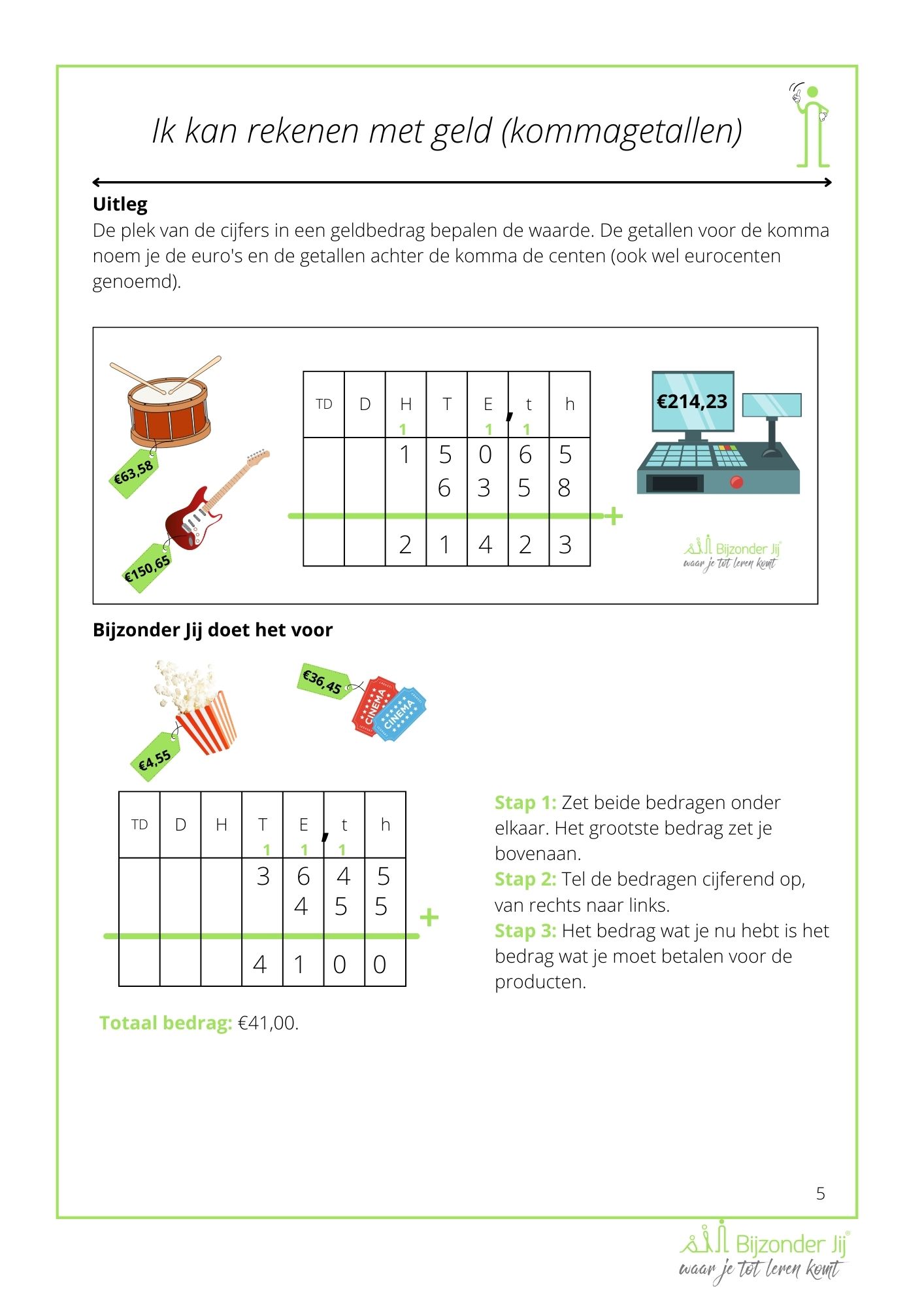Werkboek Geld - Groep 7 & 8 - Afbeelding 3
