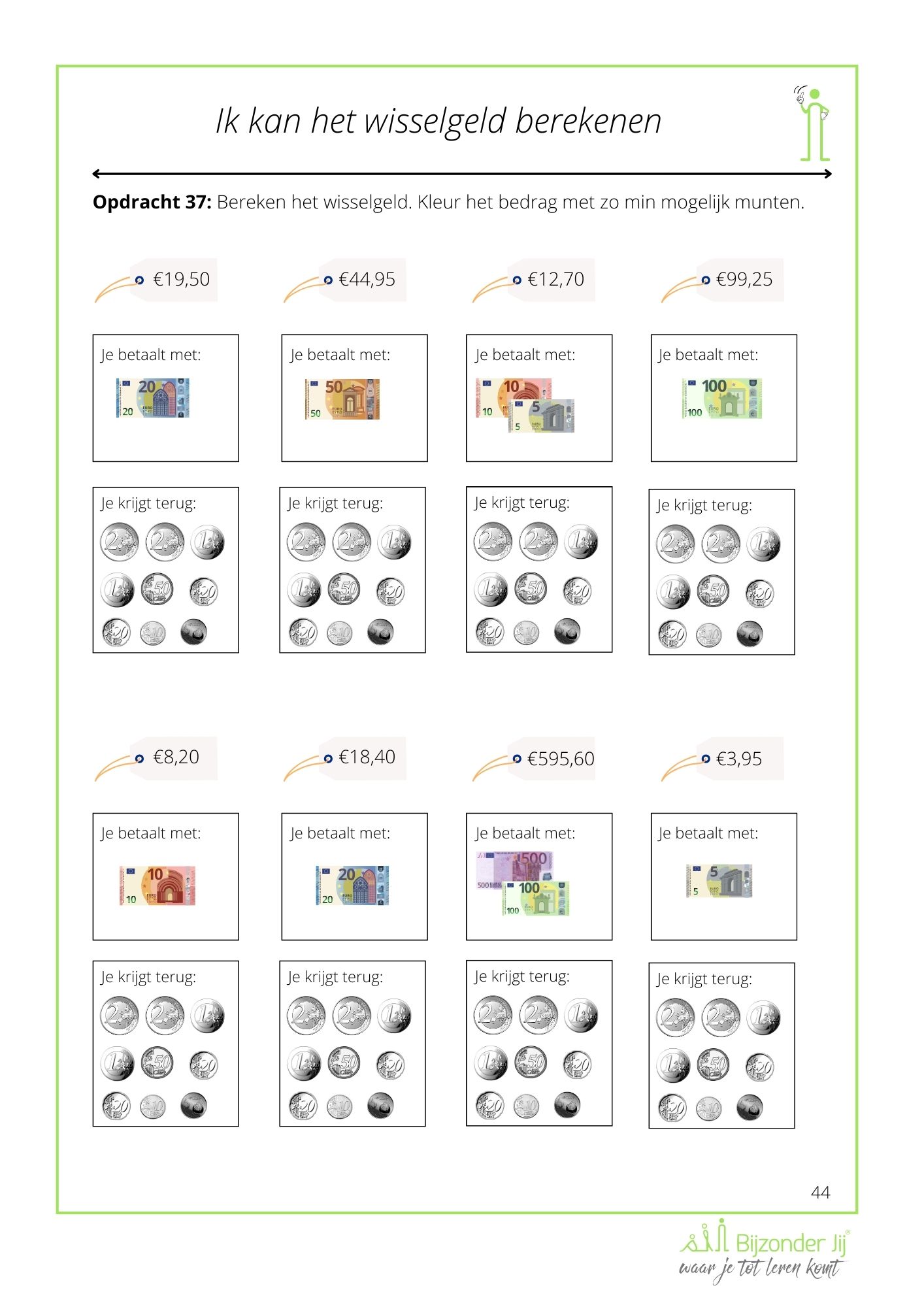 Werkboek Geld - Groep 7 & 8 - Afbeelding 4