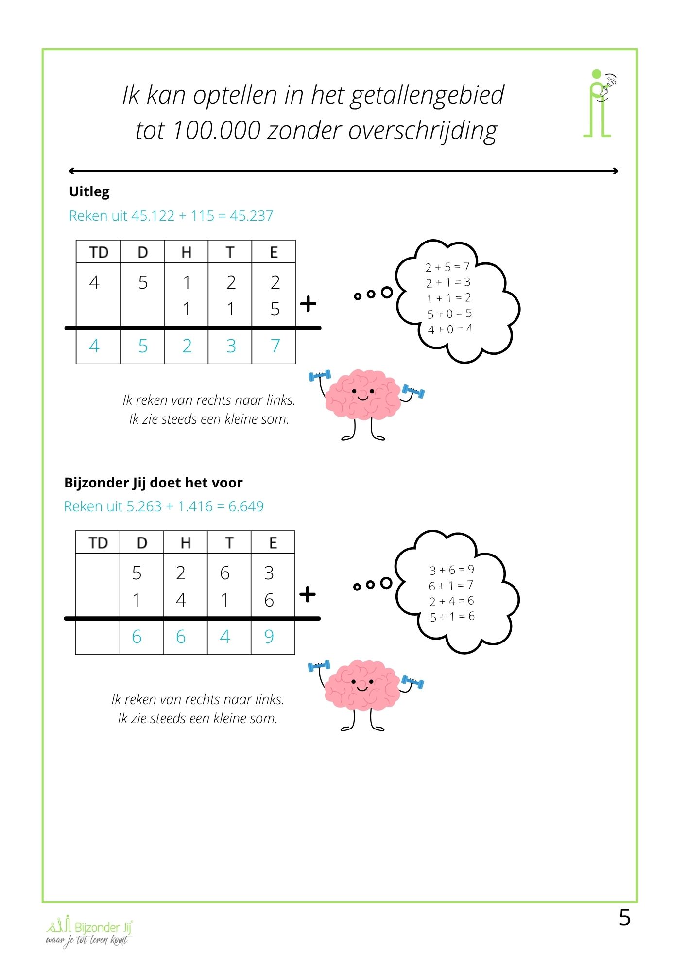 Werkboek Optellen & Aftrekken groep 7 - Afbeelding 4