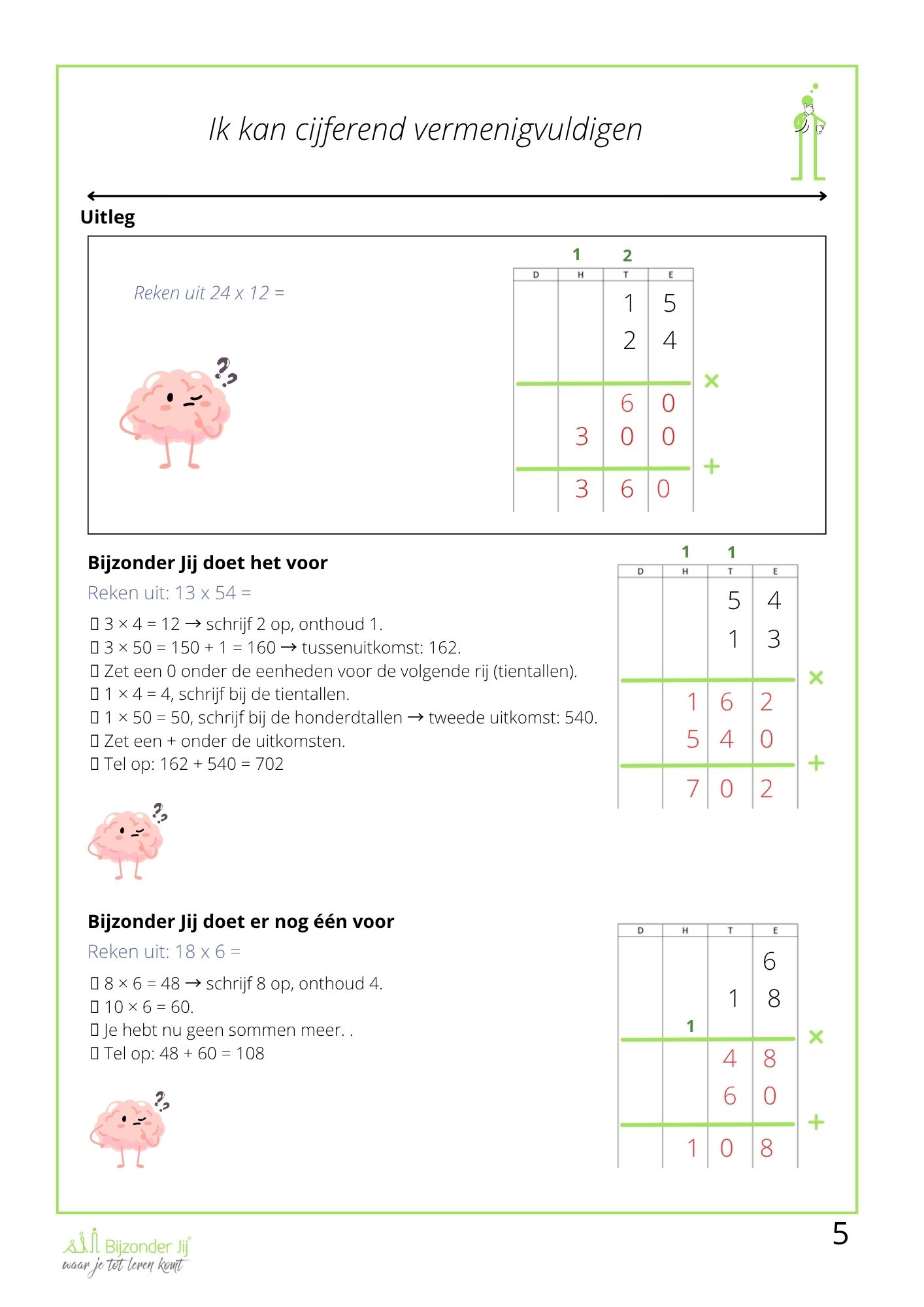 Werkboek Vermenigvuldigen en Delen - Groep 7 - Afbeelding 3