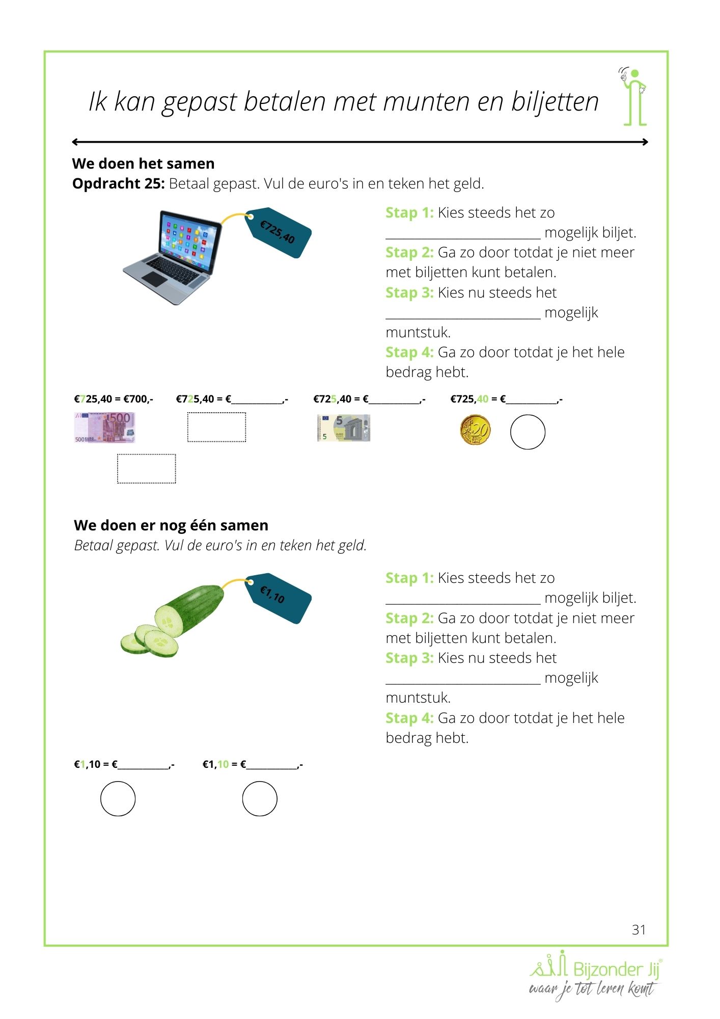 Werkboek Geld - Groep 7 & 8 - Afbeelding 7