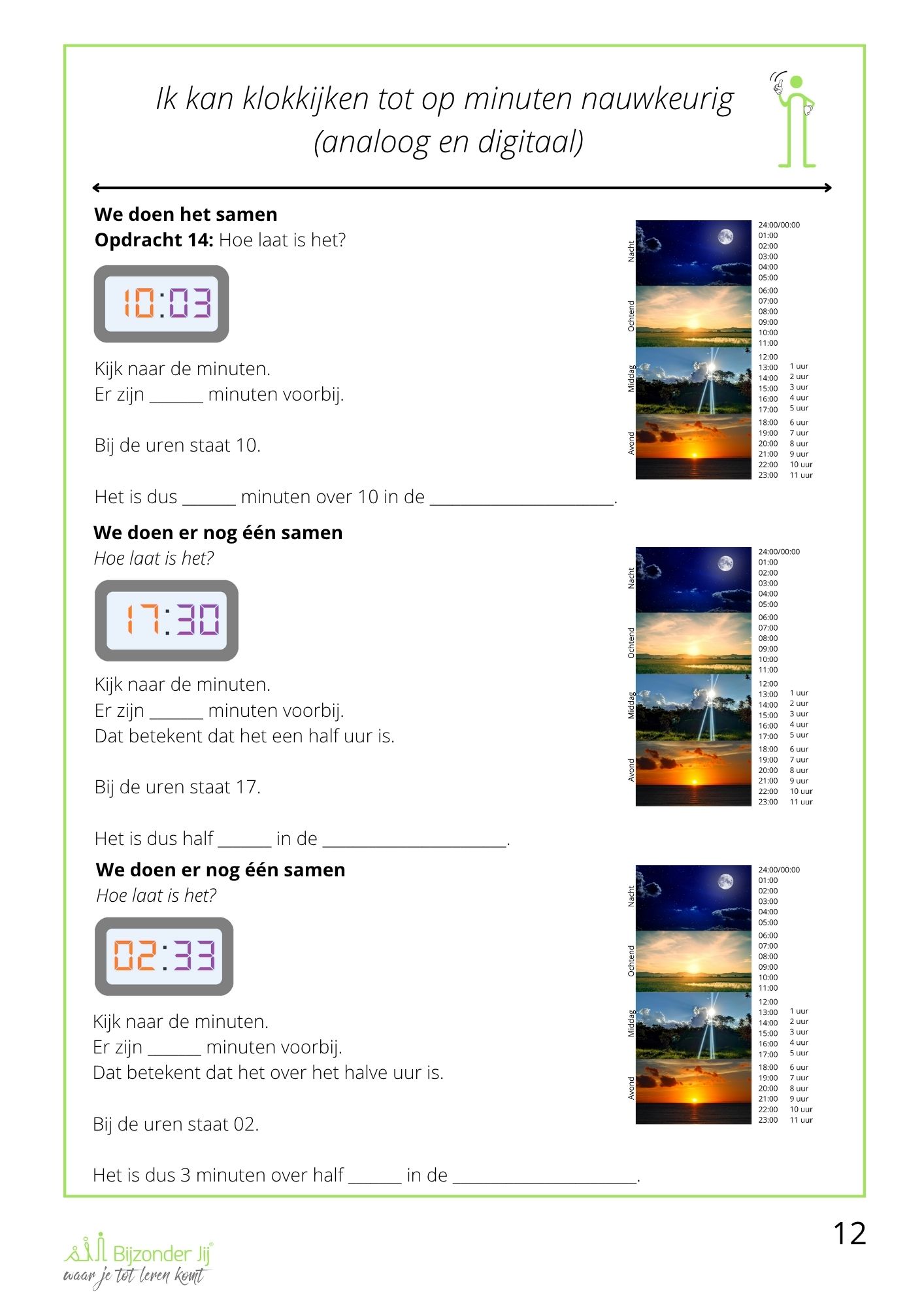 Werkboek Tijd - Groep 6 - Afbeelding 6