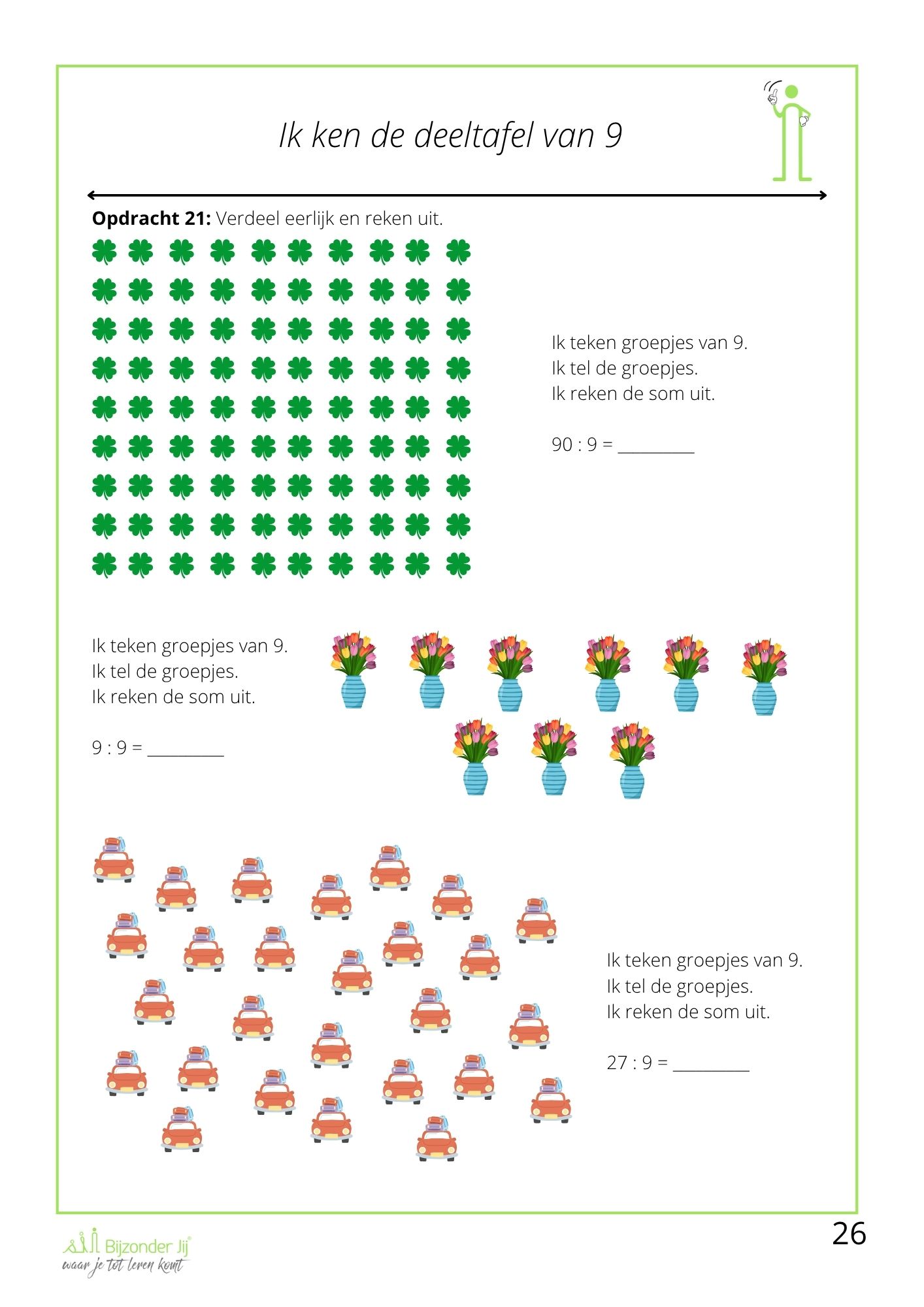 Werkboek Vermenigvuldigen en Delen - Groep 6 - Afbeelding 6