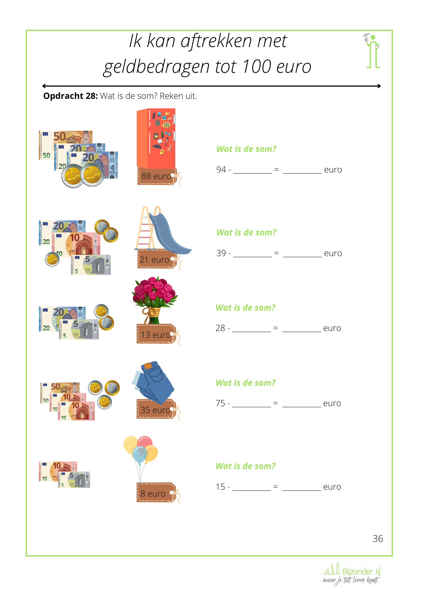Werkboek Geld - Groep 4 - Afbeelding 6