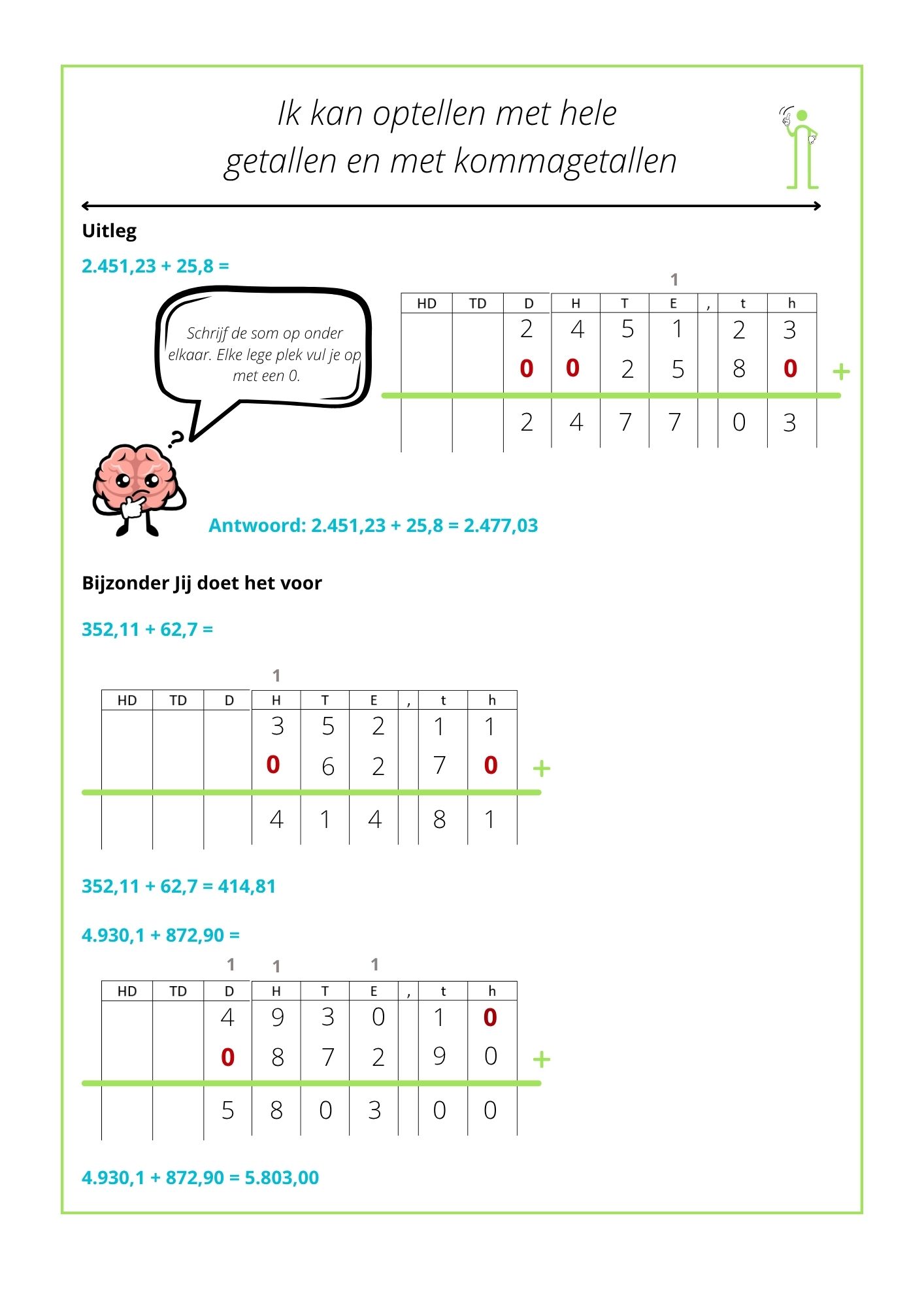 Werkboek Optellen & Aftrekken groep 8 - Afbeelding 6