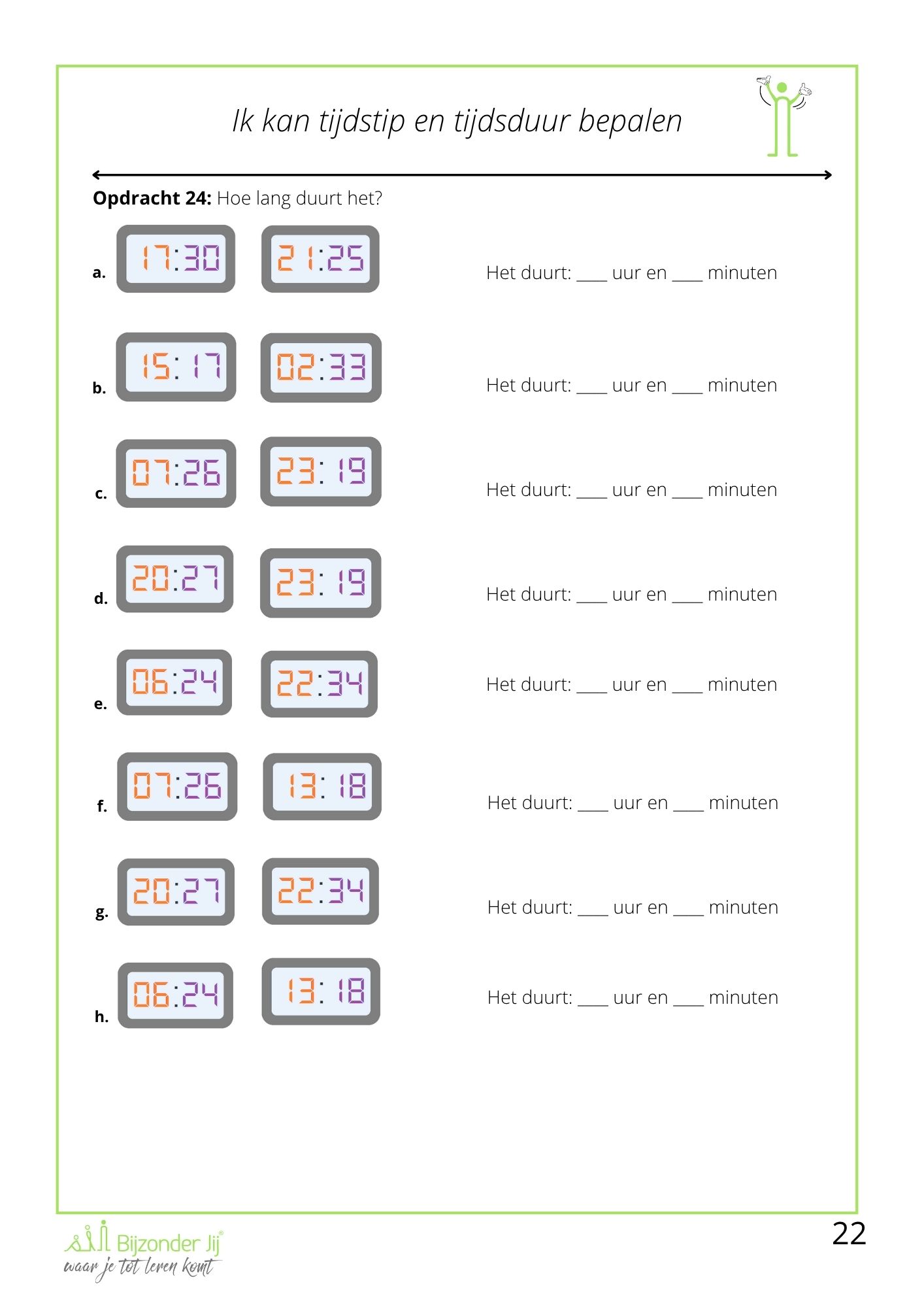 Werkboek Tijd - Groep 7 - Afbeelding 6