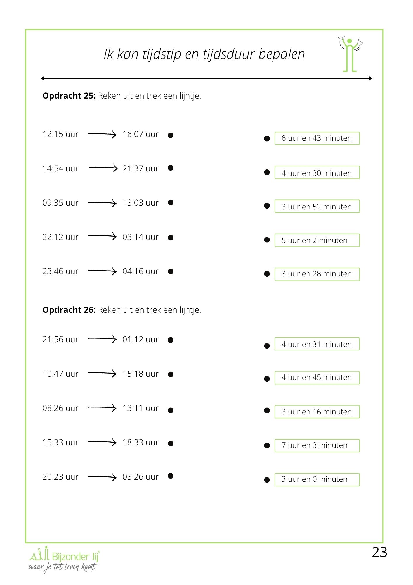 Werkboek Tijd - Groep 7 - Afbeelding 7