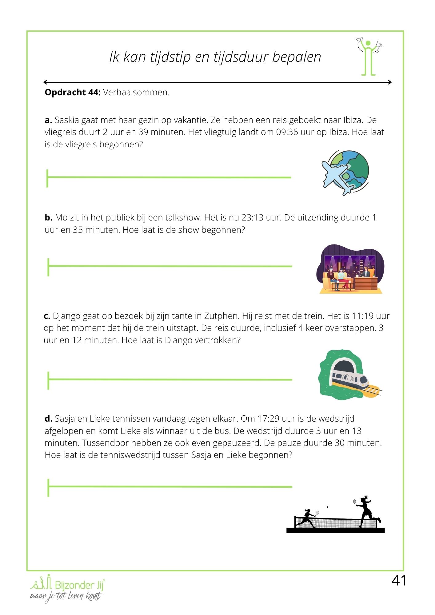 Werkboek Tijd - Groep 7 - Afbeelding 8